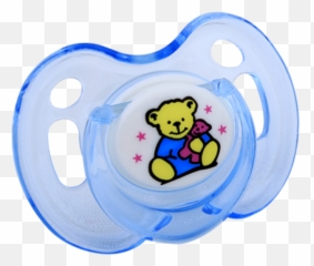Bebeneo Pacifier Transparent Blue Bear - Pacifier Transparent Png,Pacifier Transparent Background