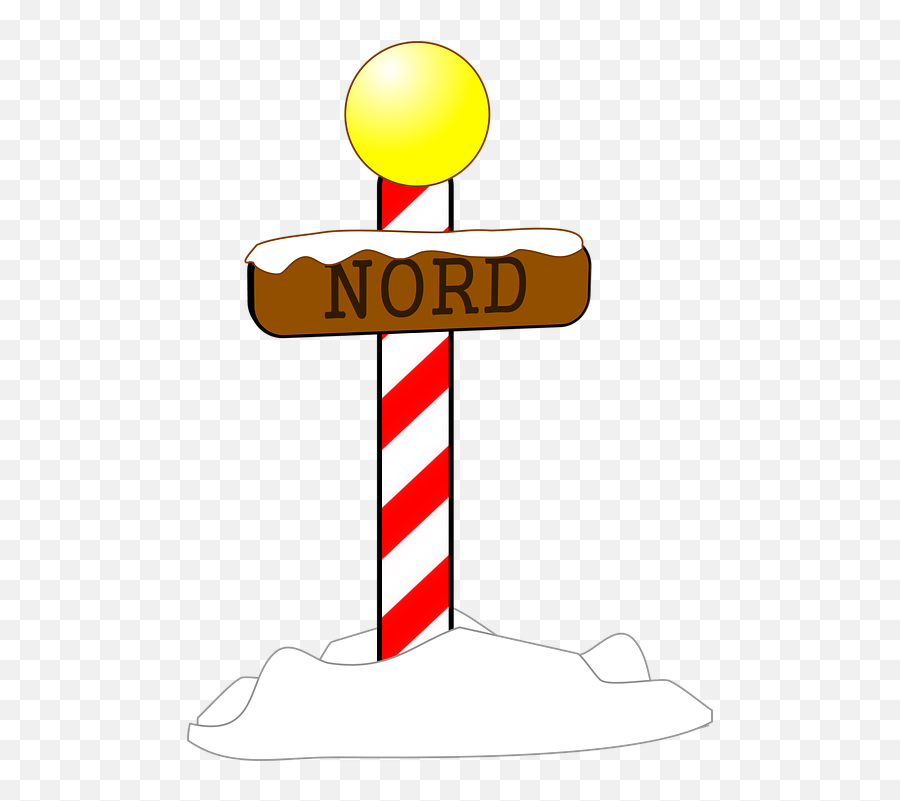 Png - Letrero De Polo Norte Png,North Pole Png