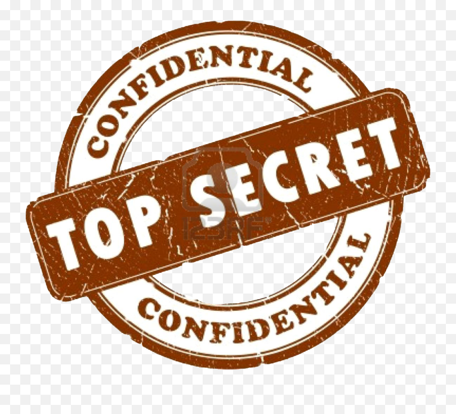 Download Hd Top Secret Png - Stamp,Top Secret Png