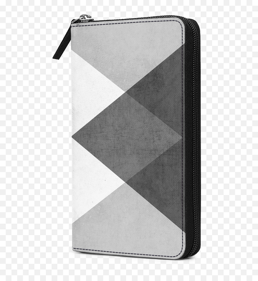 Dailyobjects Black And White Triangles Travel Organiser - Chicago Panels Png,White Triangle Transparent