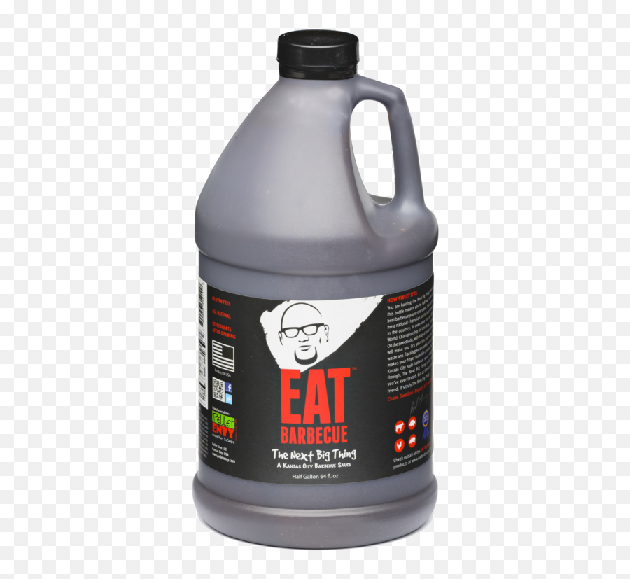 Download Hd Eat Barbecue The Next Big Thing Sauce 12 Gallon - Household Cleaning Supply Png,Thing 1 And Thing 2 Png