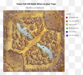 My Teemo Build - Map League Of Legends Buffs png