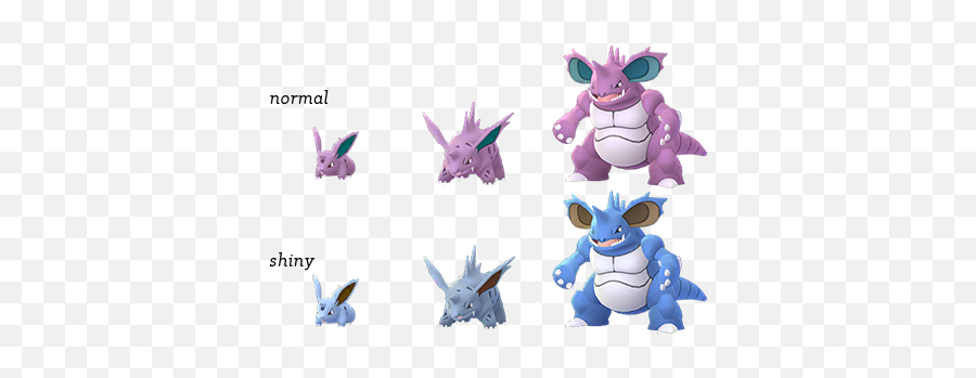 Pokemon Go Shiny Nidoran Png Nidoking