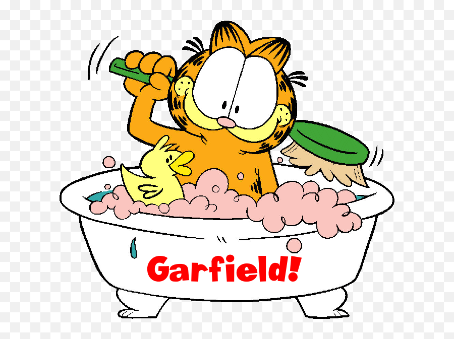 Garfield Cartoon Png - Garfield Wash,Garfield Transparent