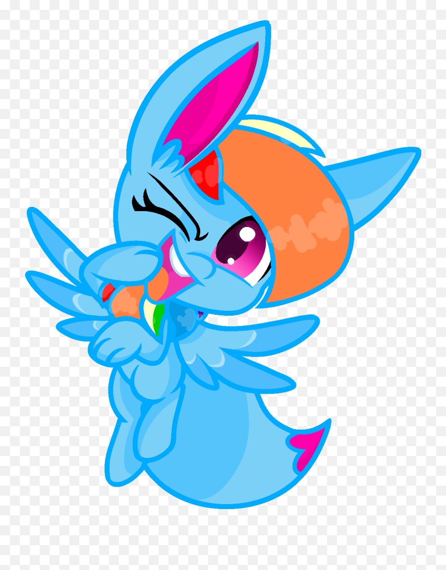 Rainbow Eevee Pony Life Base By Rainboweeveede - My Little Friendship Is Magic Png,Eevee Transparent