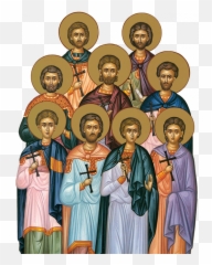 Orthodox Saints Archives - Sfintii 9 Mucenici Din Cizic png