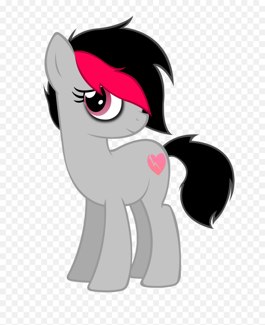 Emo Hair Png - My Little Pony Emo Transparent Cartoon,Emo Png