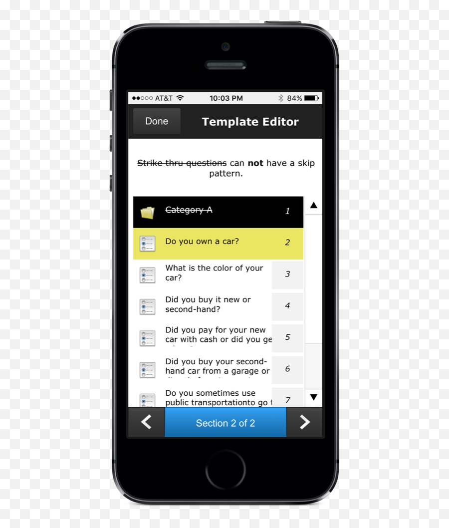 Ccaudits - The Best Filemaker Mobile Data Collection Tool Mobile App Form Edit Png,Iphone Png Template