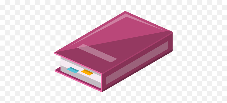 Book With Sticky Markers Icon - Transparent Png U0026 Svg Vector Horizontal,Book Cover Icon