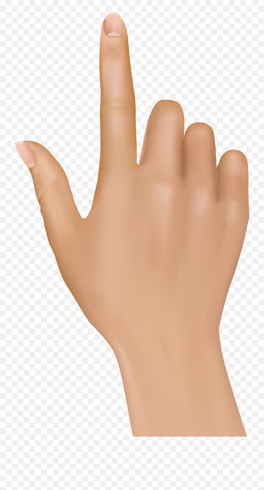 Hand Transparent Clipart - Index Finger Hand Png,Zombie Hands Png