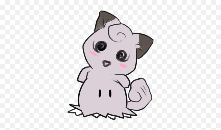 Clefairy - Clefairy And Mimikyu Png,Mimikyu Png