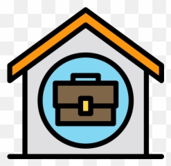 Work From Home - Free professions and jobs icons From Home Icon png