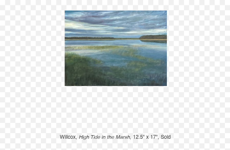 Maine Paintings - Tidal Creek Png,Goncharova Icon Painting Motifs