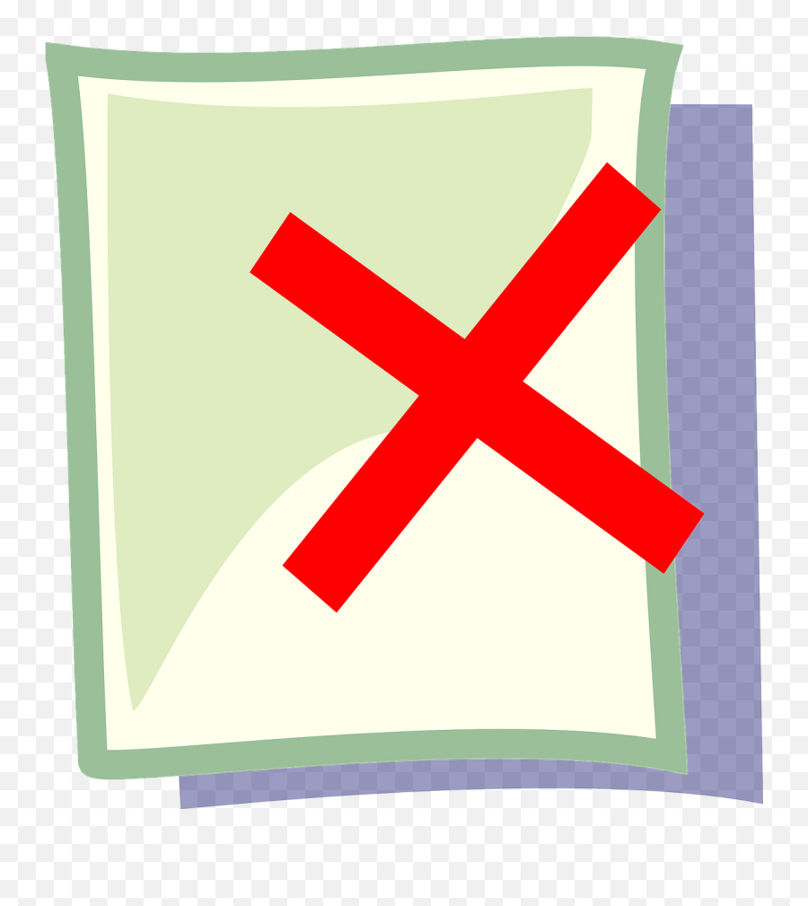 Delete Cancel Erase - Free Vector Graphic On Pixabay Reject Bill Png,Cancel Sign Png