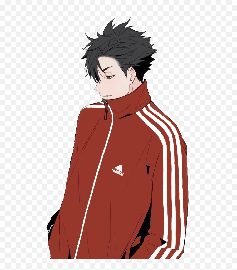 Freetoedit Pinterest Haikyuu 344993913010203 By Moonmarie4 - Anime Boy Adidas Red Png,Kuroo Icon