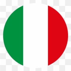 Norway Emba - Round Italy Flag Png