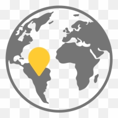 Global Collaborations School Of Nursing - Blue World Map Vector Png