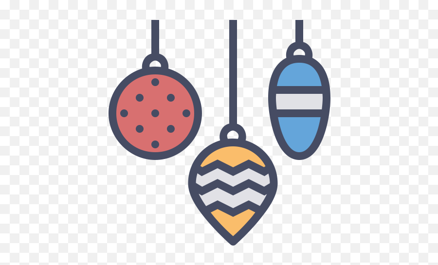 Ornament Decoration Bauble Ball Christmas Celebration - Christmas Colorful Decoration Icon Png,Happy New Year Icon