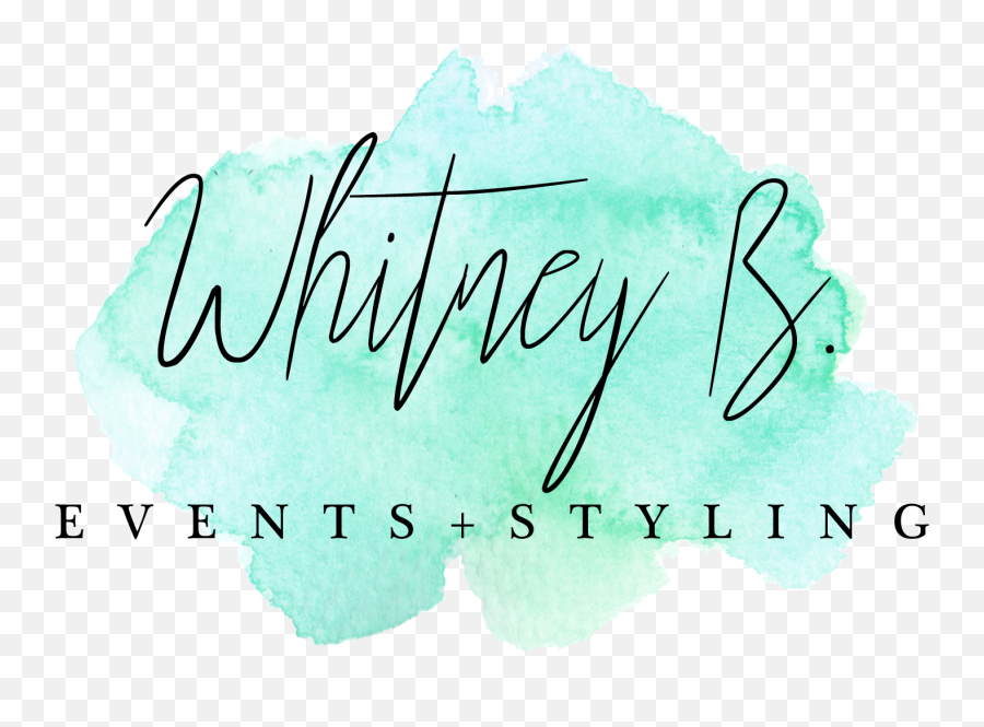 Services U2014 Whitney B Events Styling - Language Png,Watercolor Facebook Icon