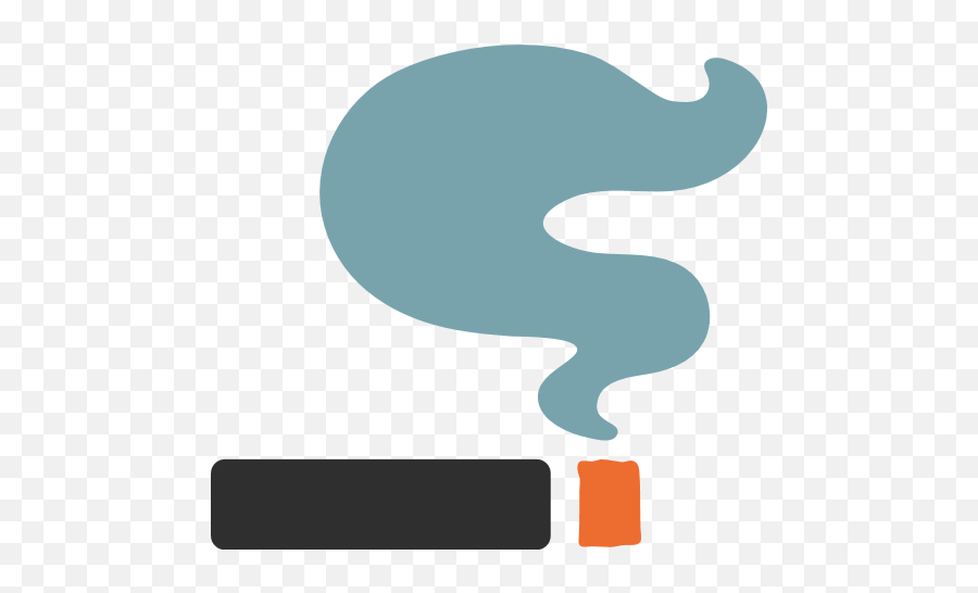 Smoking Symbol Id 7853 Emojicouk - Cigarette Emoji Android Png,Cigarette Smoke Icon
