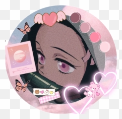 Nezuko Pfp Anime Slayer Wallpaper - Girly png