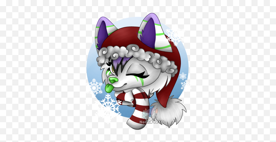 Christmas Icon Secret Santa Gift By Neon1210 - Fur Fictional Character Png,Secret Icon