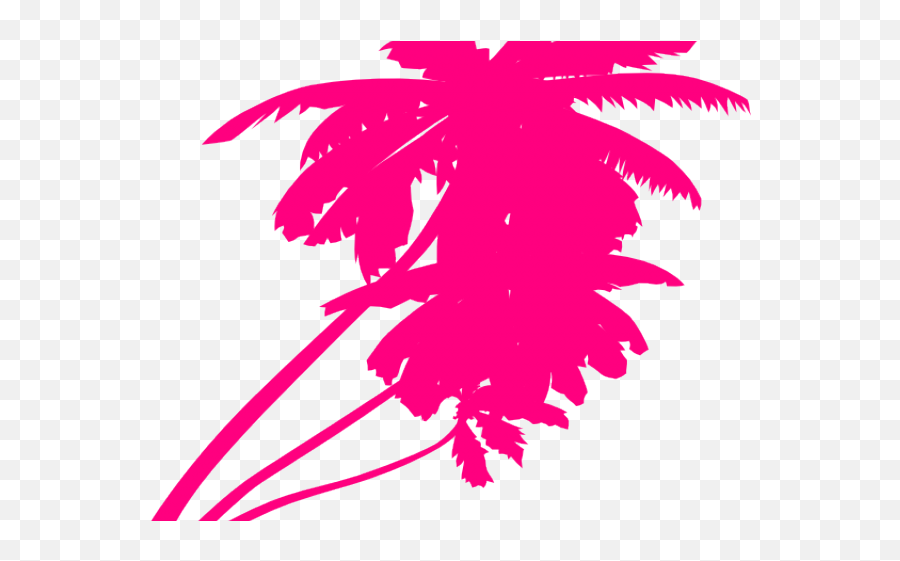Neon Palm Tree Png Transparent - Neon Palm Tree Vector,Red Tree Png