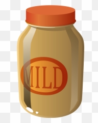 Jar Sauce Mild - Free vector graphic on Pixabay png