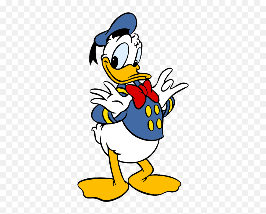 Bowtie Clipart Donald Duck - Cartoon Png,Donald Duck Transparent