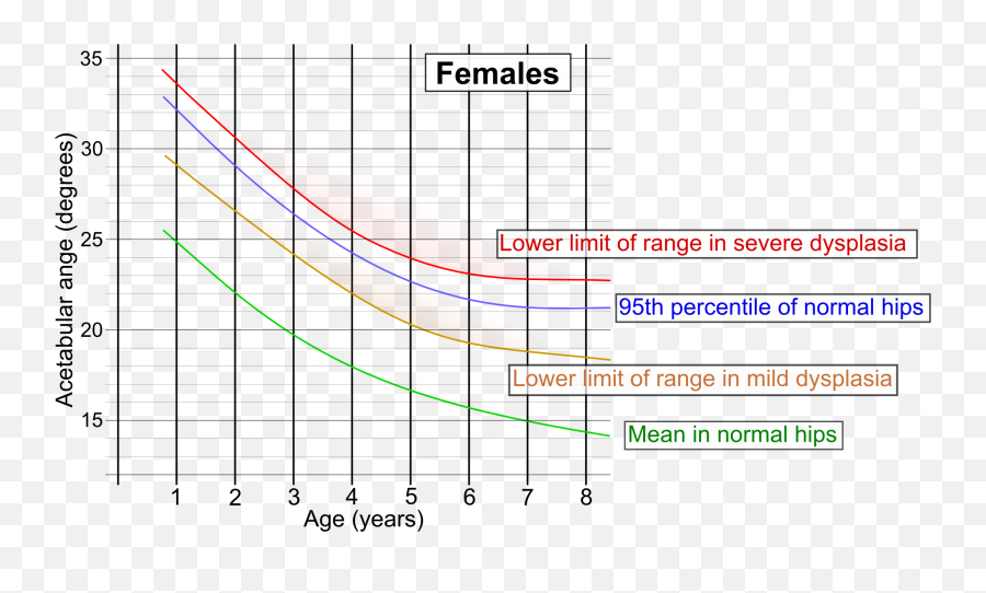 Acetabular Index - Diagram Png,Number Line Png