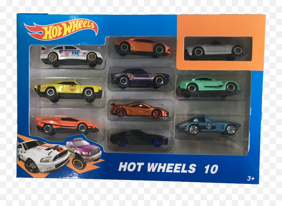 Hot Wheels 10 - Gift Pack Collection Lamborghini Png,Hot Wheels Car Png