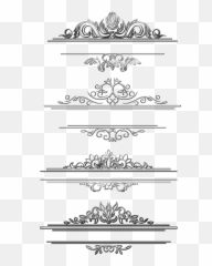 Download Pattern Border Background Png - Transparent Title