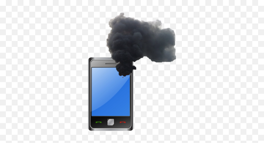 Whatu0027s With All Those Flaming Cell Phones A Primer - Mobile Phone In Smoke Png,Cell Phones Png