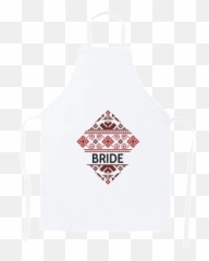 Bride Custom Polyester Apron With Photo Printing Kreativator - Klasické Pánské Triko Png,Apron Png