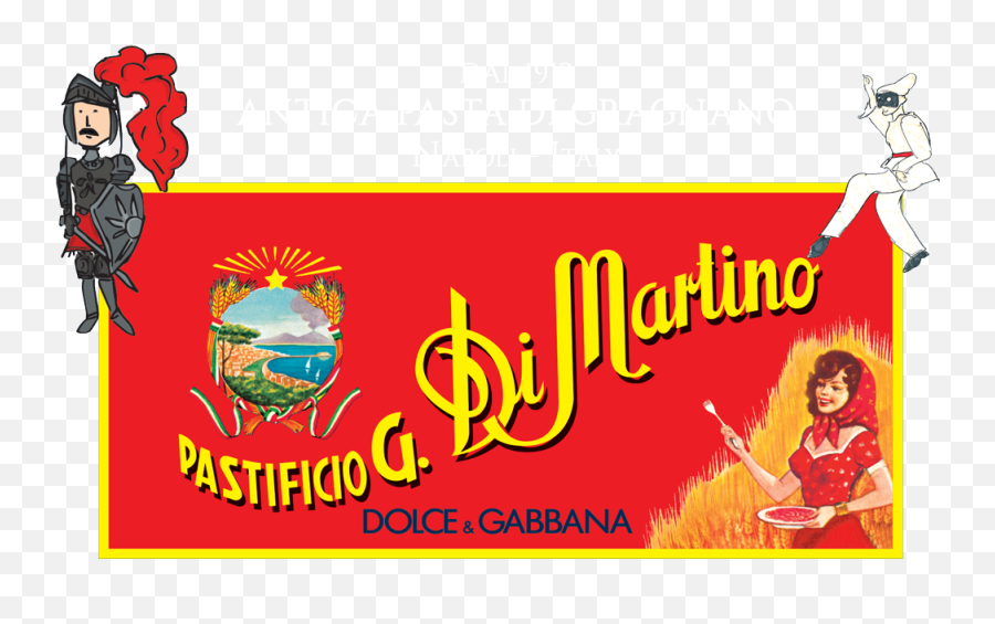 Pasta Di Martino Dolce Gabbana - Pastificio G Di Martino Dolce E Gabbana Png,Dolce And Gabbana Logo