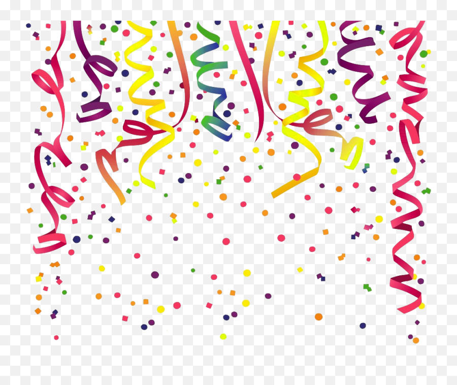 Birthday Confetti Png Image Download