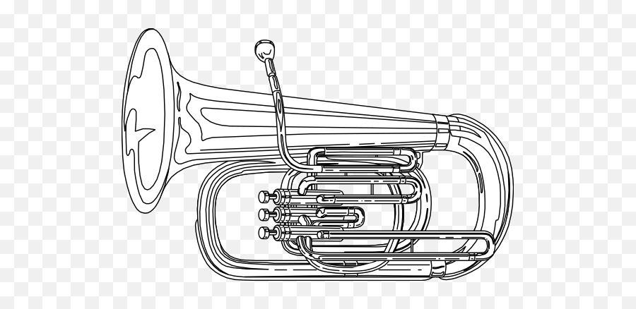 Download Hd Art Marching Band - Tuba Vector Png,Sousaphone Png