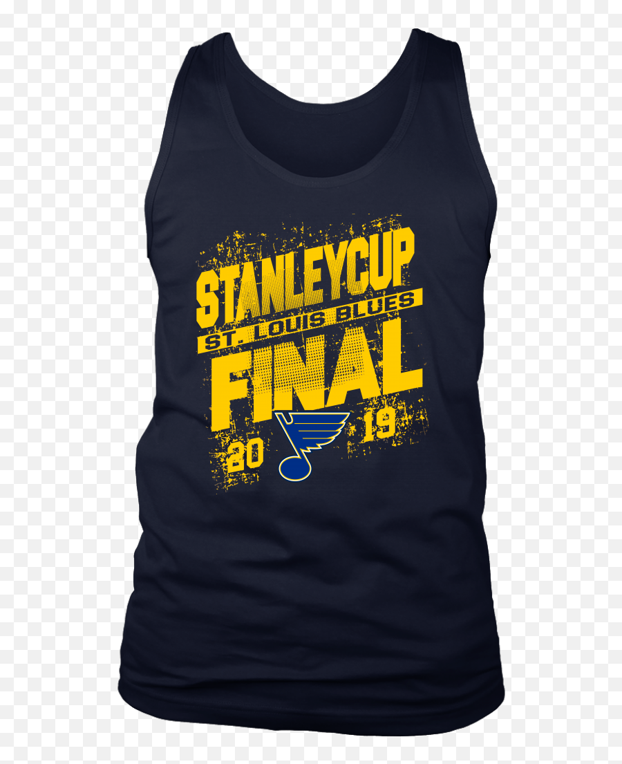 Stanley Cup Final 2019 Tee St Louis Blues Western Conference Champions Hockey T - Shirt Active Tank Png,St Louis Blues Logo Png