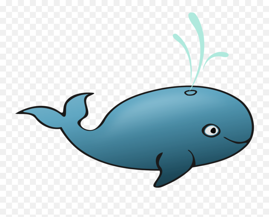 Blue Whale Rooweb Clipart - Killer Whale Png,Whale Clipart Png