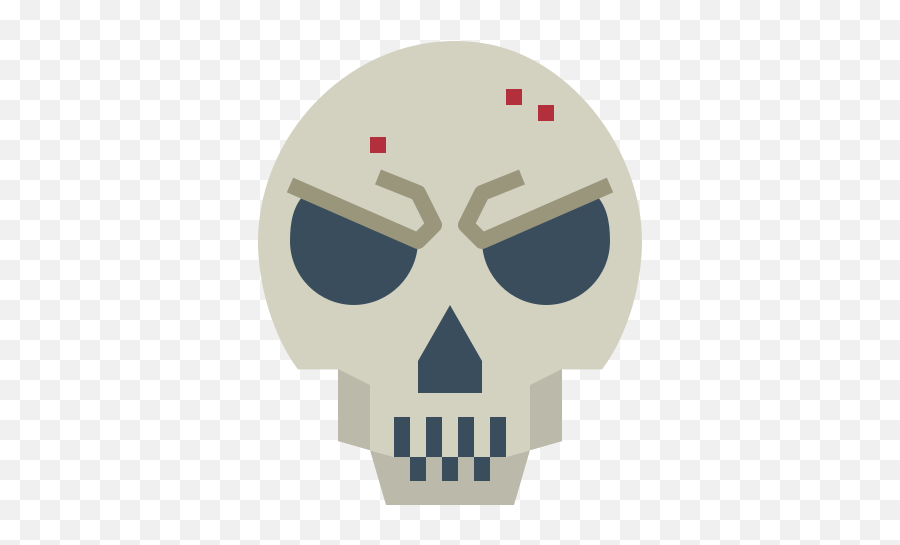 Skull - Free Halloween Icons Skull Png,Skull Emoji Transparent