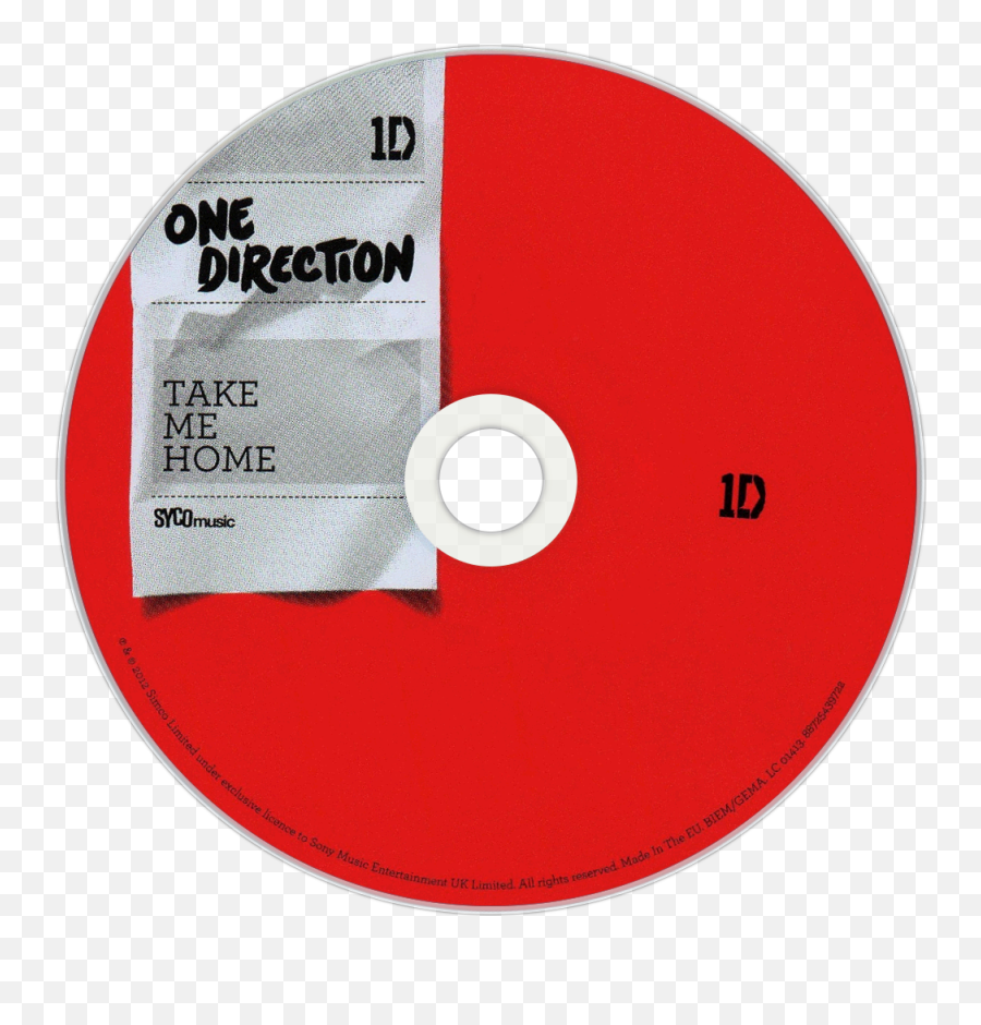 One Direction Music Fanart Fanarttv - One Direction Take Me Home Cd Png,One Direction Png
