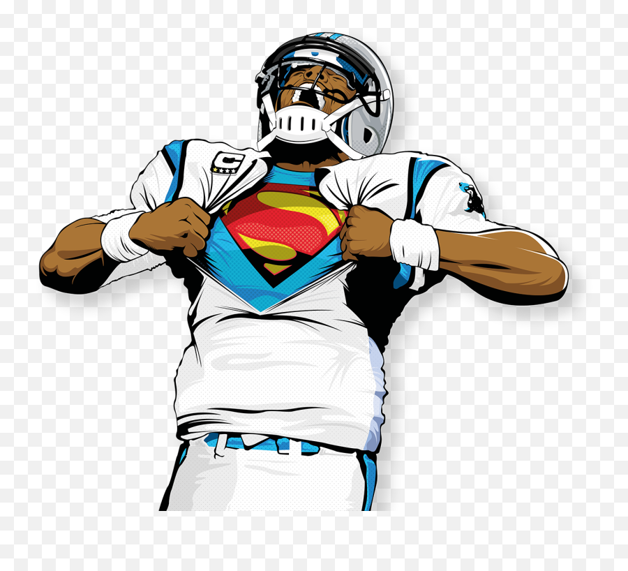 Save To Collection - Cam Newton Cartoon Png,Cam Newton Png