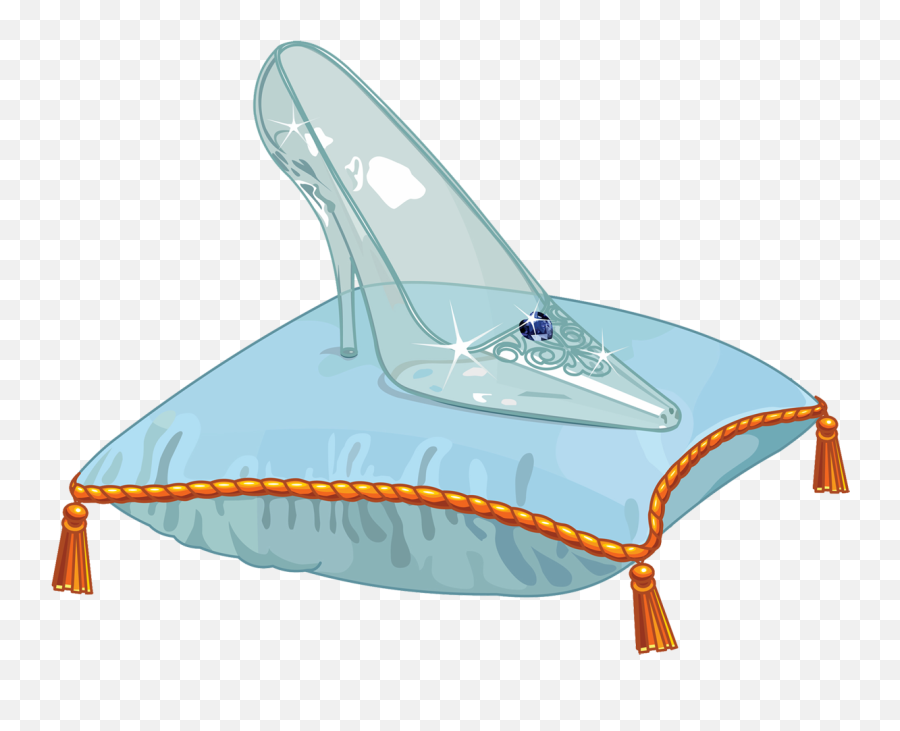 Heels Clipart Cinderella - Cinderella Shoe Clipart Png,Cinderella Transparent