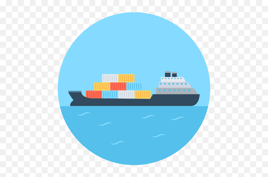 Cargo Ship Boat Png Icon - Sea Logistics Icon Png,Boat Png