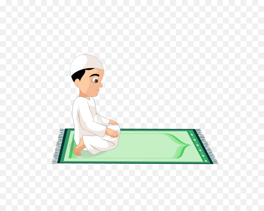 Prayer Vector Islamic - Gambar Animasi Sholat Png,Praying Png