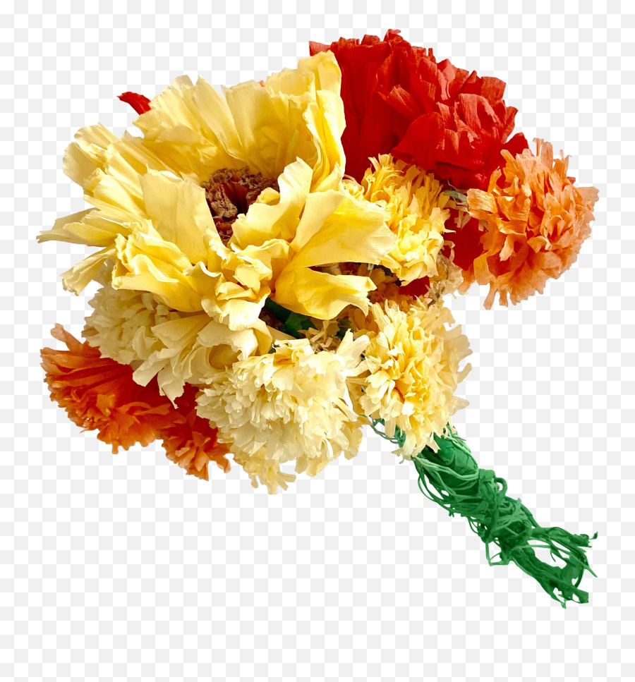 Mexican Paper Flower Bouquet - Artificial Flower Png,Mexican Flowers Png