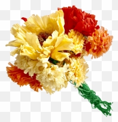 Mexican Paper Flower Bouquet - Artificial Flower Png,Mexican Flowers Png