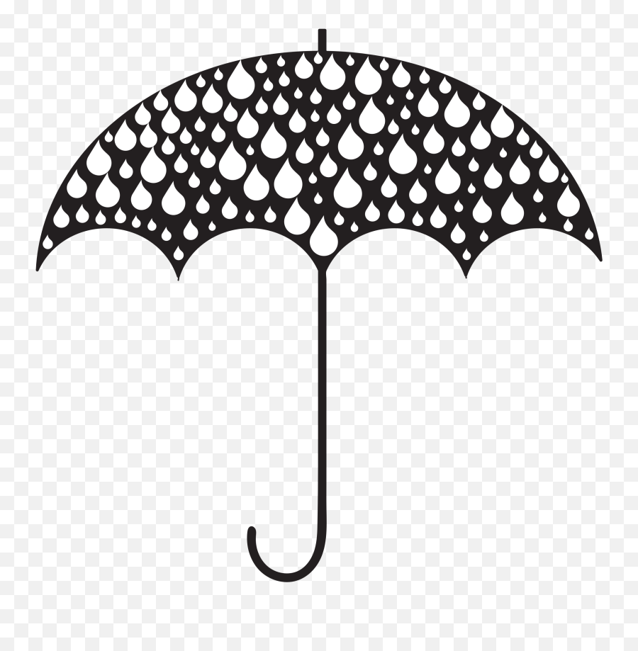 Download Clipart Rain Drops - Rain Drops Clip Art Rain Drop Clip Art Black And White Png,Rain Transparent Background