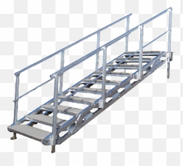 10 Step Articulating Stair - Voyager Dock Exterior Staircase Png,Stair Png