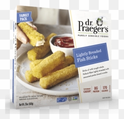 Lightly Breaded Fish Sticks Family Pack Dr Praegeru0027s - Dr Fish Sticks Png,Fishstick Png